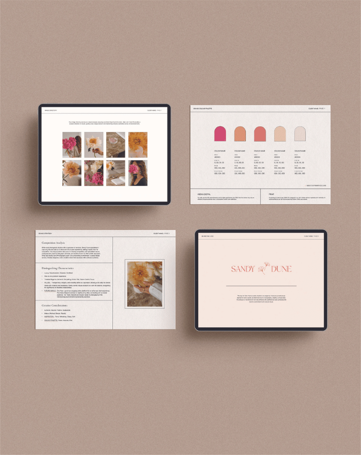 BRAND GUIDELINES TEMPLATE - Image 4